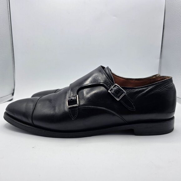Allen Edmonds St. John's Double Monk Strap Mens Size 11.5 Black Dress Shoe - Picture 13 of 13